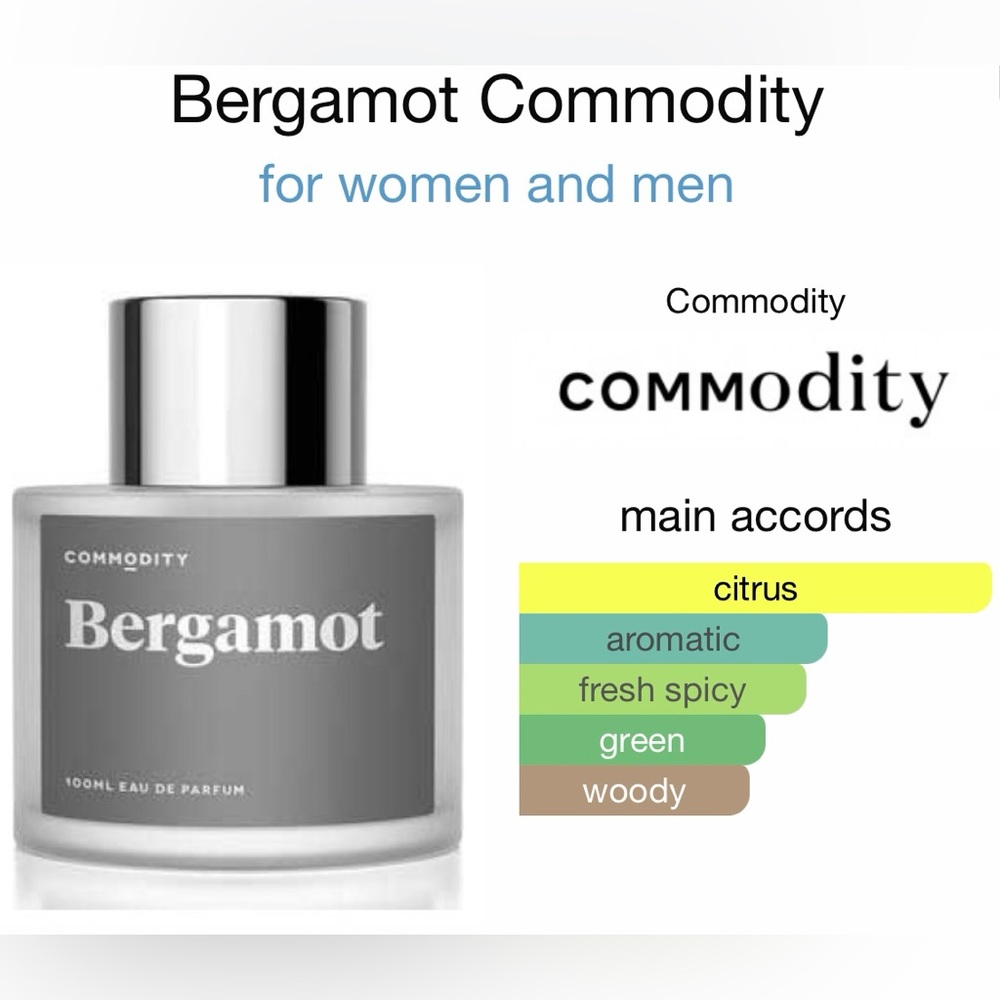 Commodity Bergamot perfume